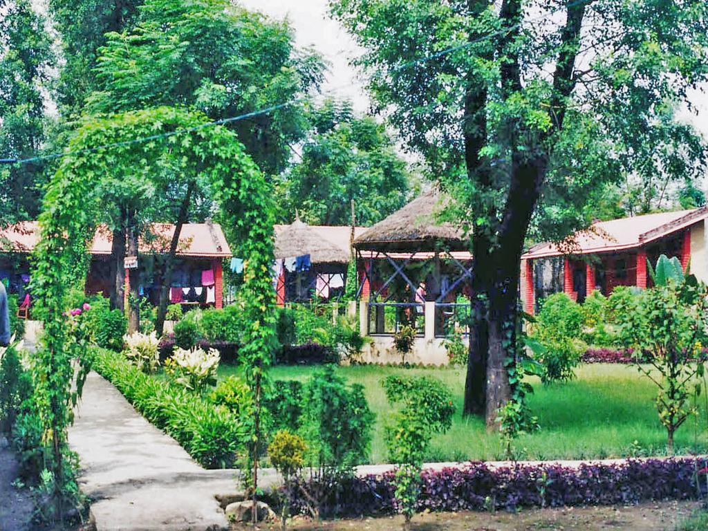 Rainbow Safari Resort Sauraha Exterior foto